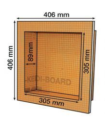 Nisa Baie Prefefabricata Schluter Kerdi Board N 40x40 cm