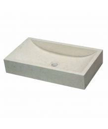 Lavabo Rettangolare Simmetrie Bianco 35x60 cm