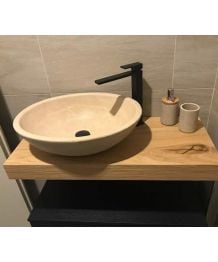 Lavabo Pietra  Ellise Beige 40,6x53 cm