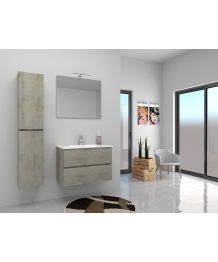 Mobile sospeso Harmony Grigio Cemento 80 cm