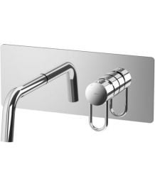 Miscelatore per Lavabo a Muro Serie JOKER Cromo 248 mm