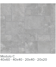 Piastrelle iTiles Modular Stone Ash Modulo C R11 ai soli 21,23 € 1 Italia Website