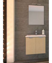 Set Complet Mobilier Baie Slim Rovere L61 cm
