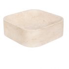 Lavoar Piatra Moderno Bianco 45x45 cm