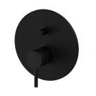 Miscelatore Doccia Incasso Serie LIGHT Nero Opaco