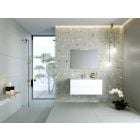 Mobilier Suspendat Baie Idea Stella Harmony Alb Lucios 80 cm