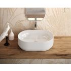 Lavabo ovale da appoggio Gio Evo 60x40 cm